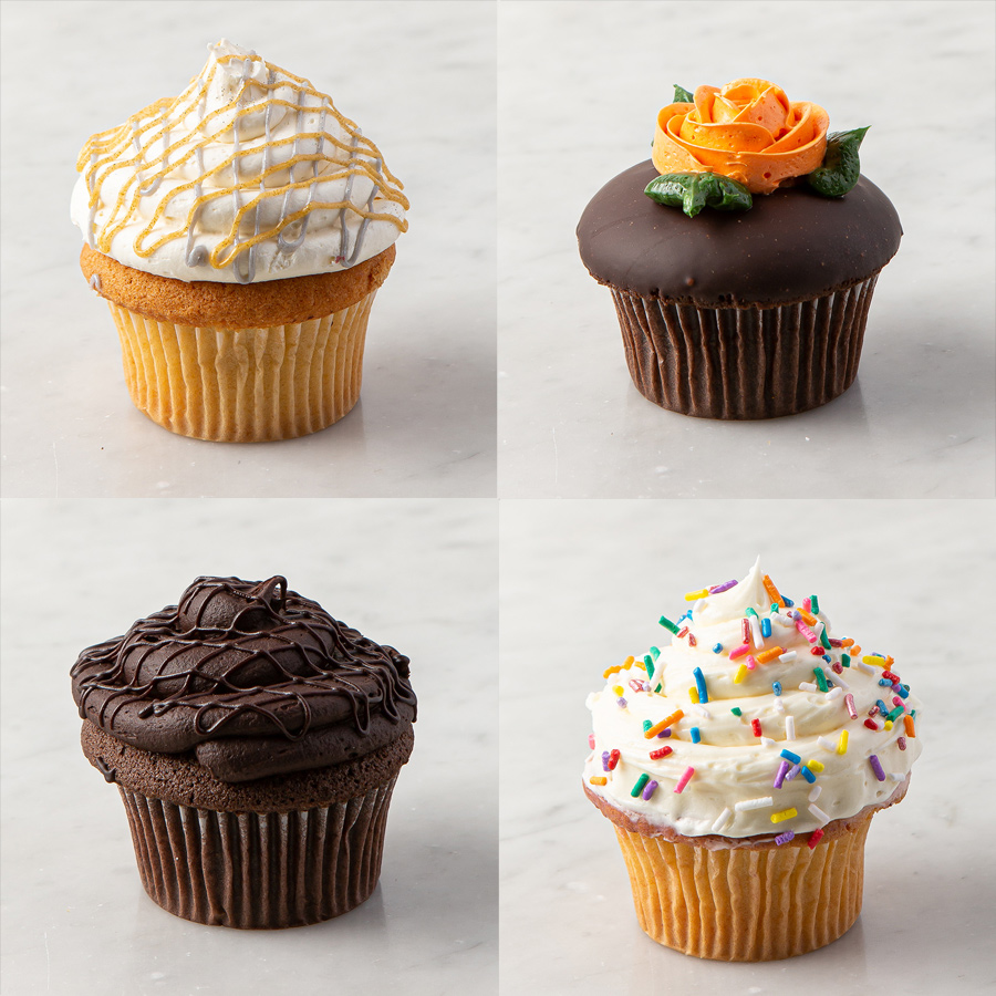 Cupcakes - Pack of 4 (mix/match) (P) - My Most Favorite Food