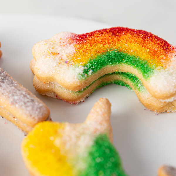 My Most Favorite Food Rainbow and Unicorn Sugar Cookie Assortment
