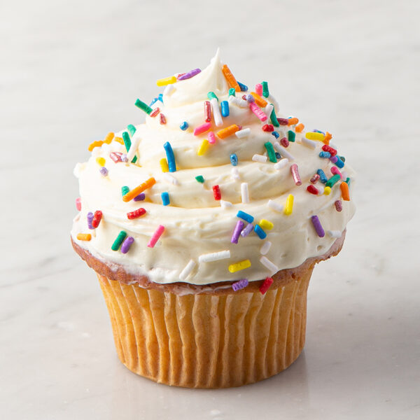 My Most Favorite Sprinkle Design Cupcake