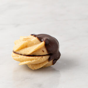 My most favorite Viennese Dipped in Chocolate Cookie