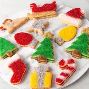 My Most Favorite Food Christmas Sugar Cookie Assortment 4