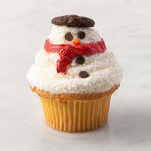 My Most Favorite Snowman Cupcake Vanilla