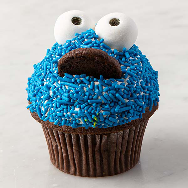 Cookie Monster Cupcake Chocolate