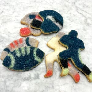 Super Bowl Sugar Cookies